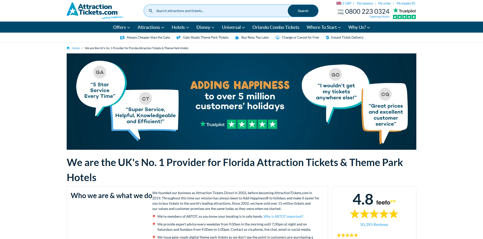 Attraction Tickets Promo Code